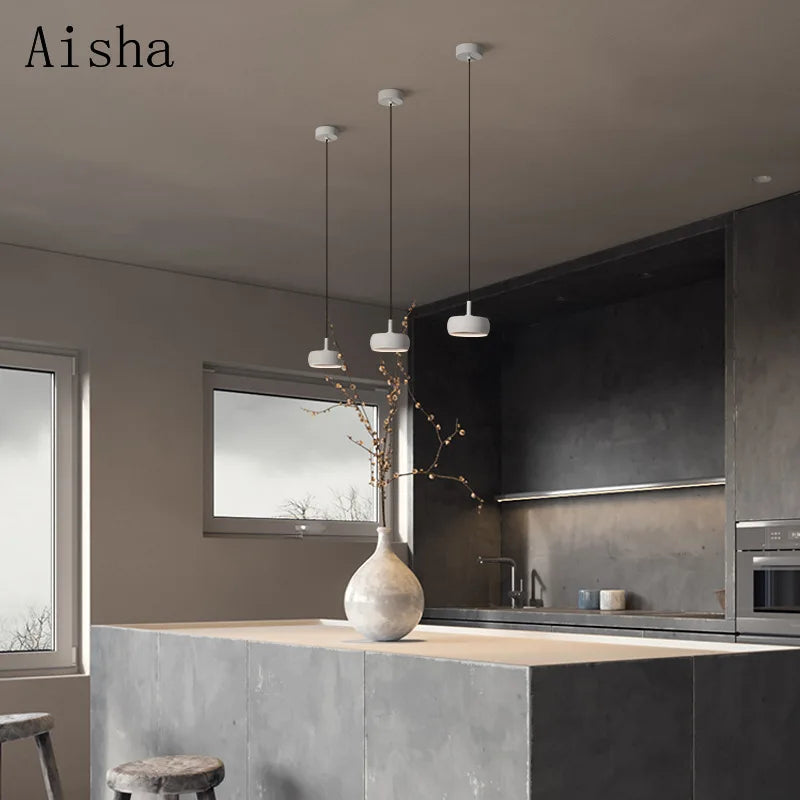 Nordic aluminium pendant light for minimalist decor