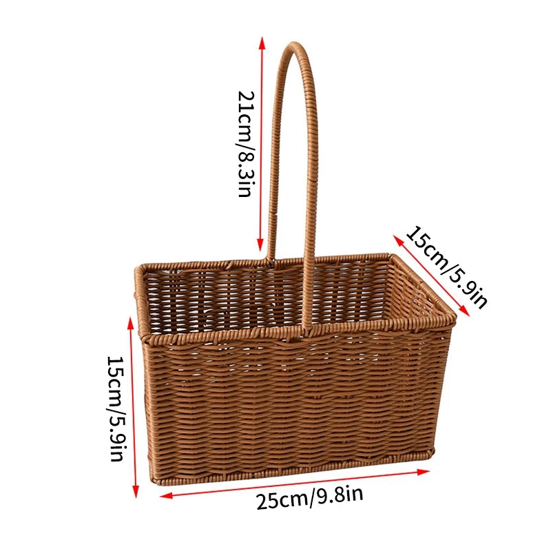 Handwoven multi-purpose storage basket - vue 11 sur 17