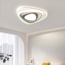 Ultra-slim French mango wood ceiling light with full eye protection