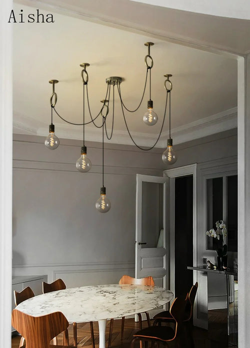 Retro wall light american country style creative industrial design - vue 3 sur 11