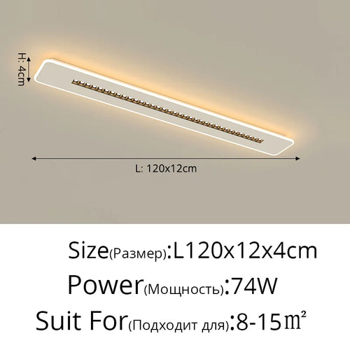 Chandelier with spotlight for eye protection and indoor decor - vue 11 sur 11