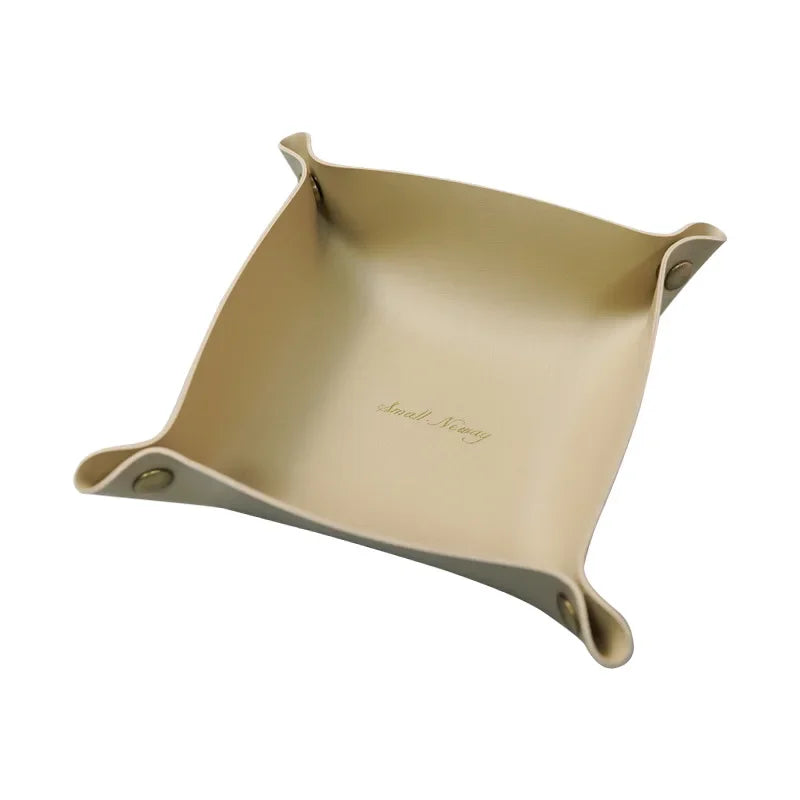 Nordic leather storage box for desk and jewelry - vue 19 sur 19