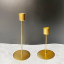 Simple nordic iron candle holder for Christmas and romantic weddings