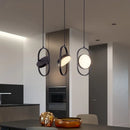 Modern metal pendant light for bar, restaurant and shop