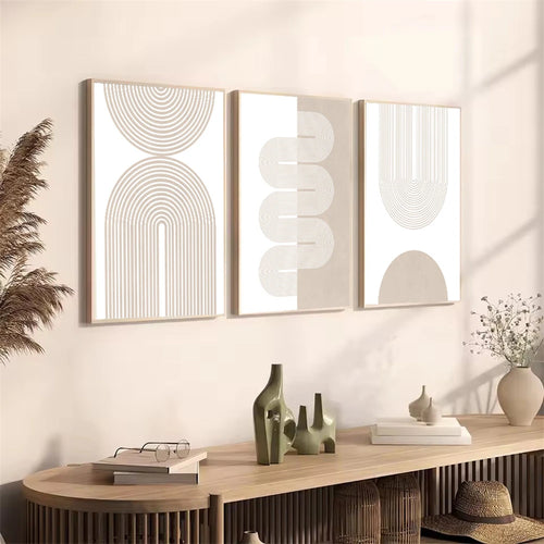 modern geometric wall canvas decorative bohemian style