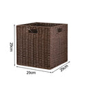 Wicker picnic basket for versatile storage