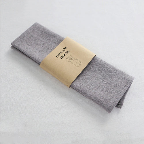 Thick cotton linen table napkin modern style