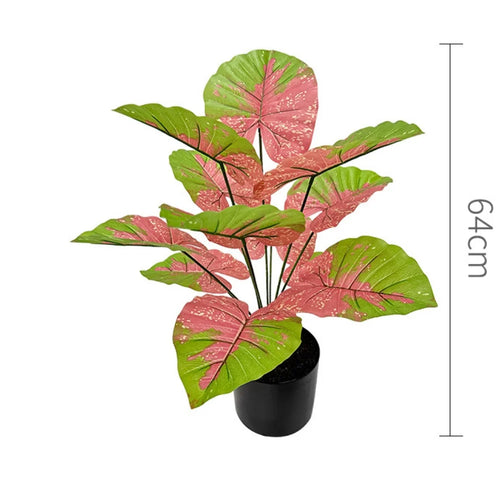 Large decorative artificial plant for indoor and outdoor use