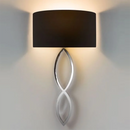 Caserta fabric circle wall light for interior decoration