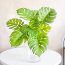 Artificial monstera tropical plant for indoor and outdoor decoration