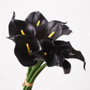 Realistic artificial calla lily bouquet for home decoration