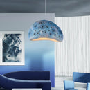 Nordic wabi sabi style creative artistic LED chandelier