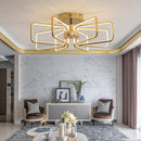 Modern aluminium ceiling light for elegant and simple lighting