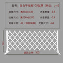 solid wood fence for garden and pets