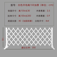 solid wood fence for garden and pets