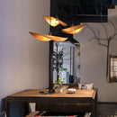 Japanese style bamboo chandelier for zen Asian decor