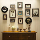 Creative retro European wooden wall photo frame