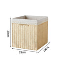 Wicker picnic basket for versatile storage
