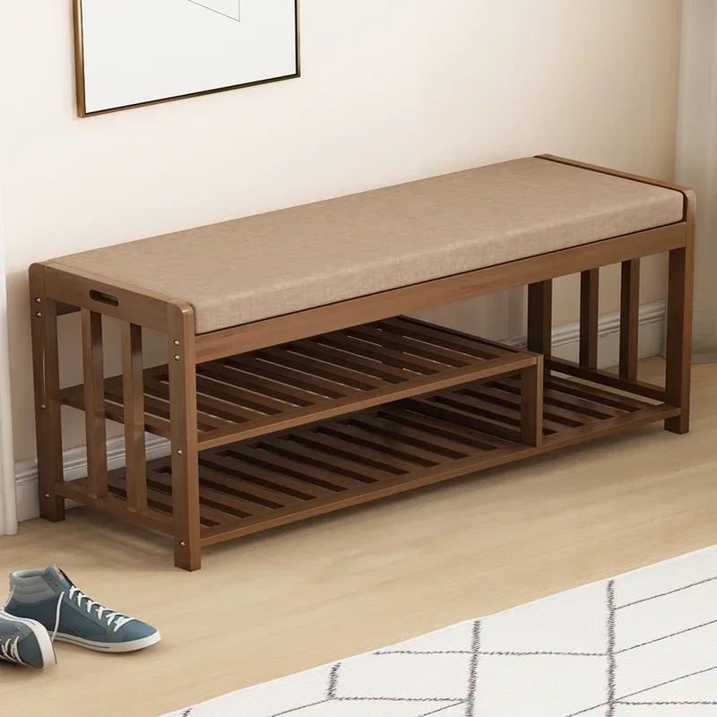 Multifunctional lightweight changing stool for entryway and leisure