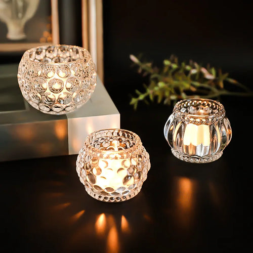 spherical glass pumpkin lamp for craft decorations - vue 3 sur 11