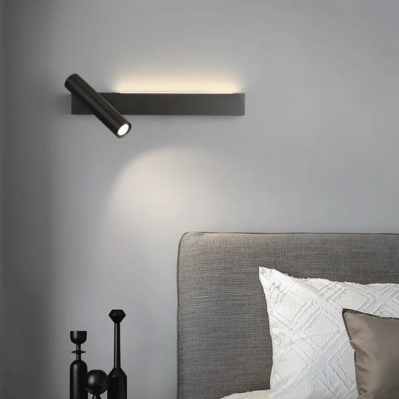 Modern copper wall light for creative and luxurious lighting - vue 3 sur 14