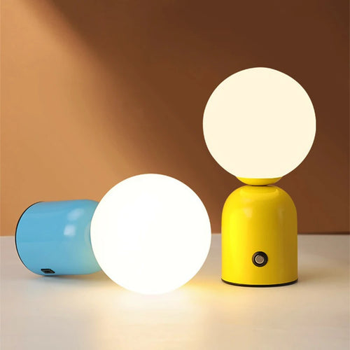 Rechargeable LED desk lamp for indoor decorative lighting - vue 4 sur 10