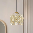 Romantic French art chandelier with decorative LED light