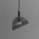 Art Deco design glass pendant light with adjustable dimming