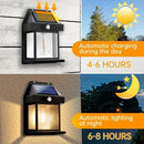 Solar tungsten night lamp with three waterproof modes for garden