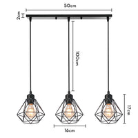 Modern pendant with LED heads for contemporary interiors