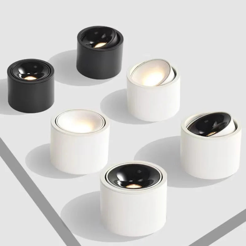 spot led cob éclairage intérieur angle réglable ultra lumineux - vue 3 sur 9