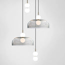 Nordic glass pendant light for modern interior decor