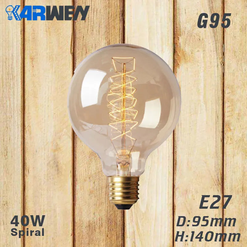 Vintage edison filament bulb set of six - vue 15 sur 18