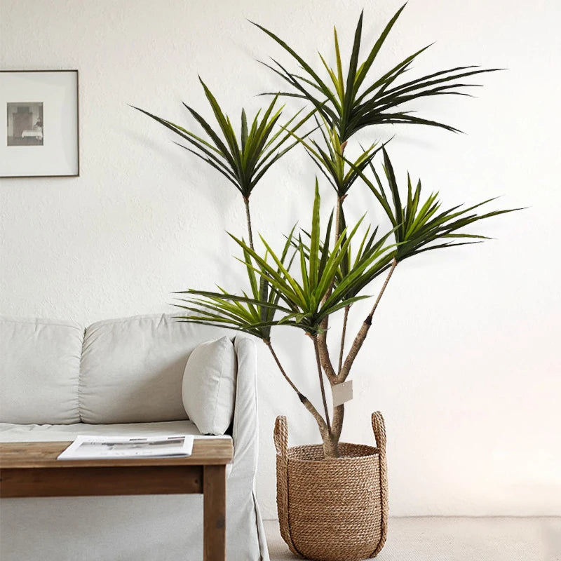 Artificial dracaena plants for tropical indoor decor