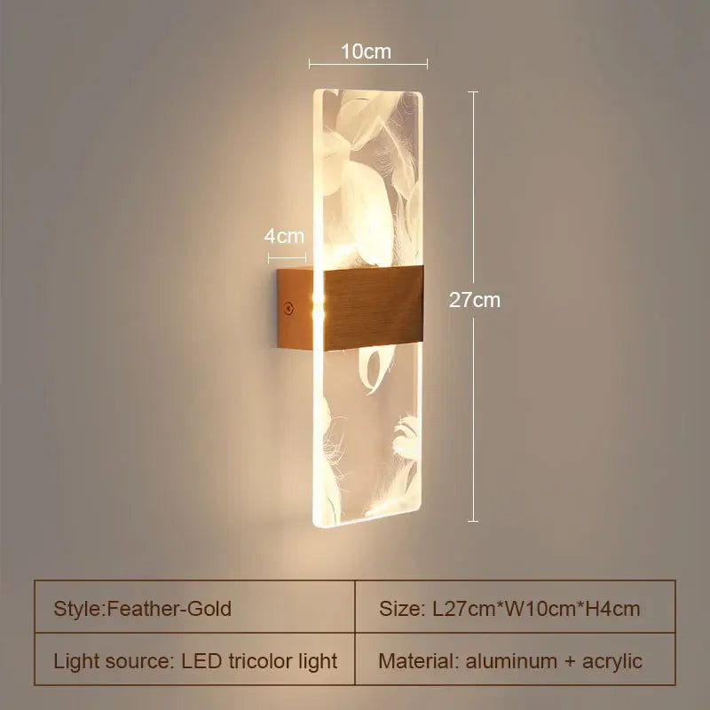 Modern LED wall light - vue 16 sur 17