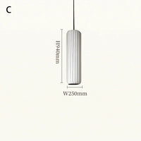 Japanese fabric pendant light modern minimalist artistic luminaire