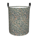 floral foldable laundry basket for baby toy storage