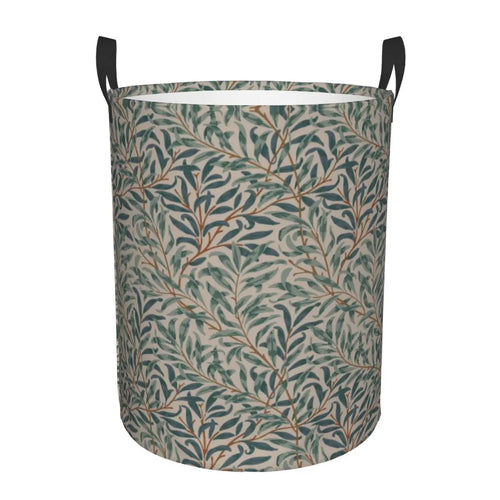 floral foldable laundry basket for baby toy storage - vue 15 sur 30