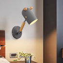 Modern wall light for children's room cartoon style