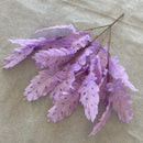 Artificial silk leaves for floral decoration