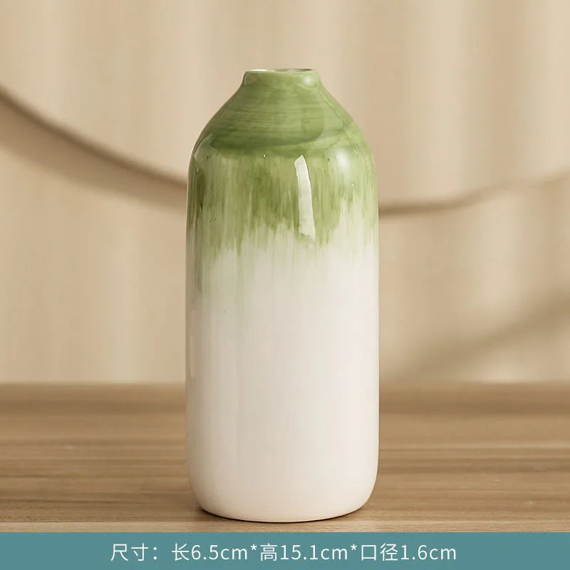 Chinese ceramic vase for elegant interior decoration