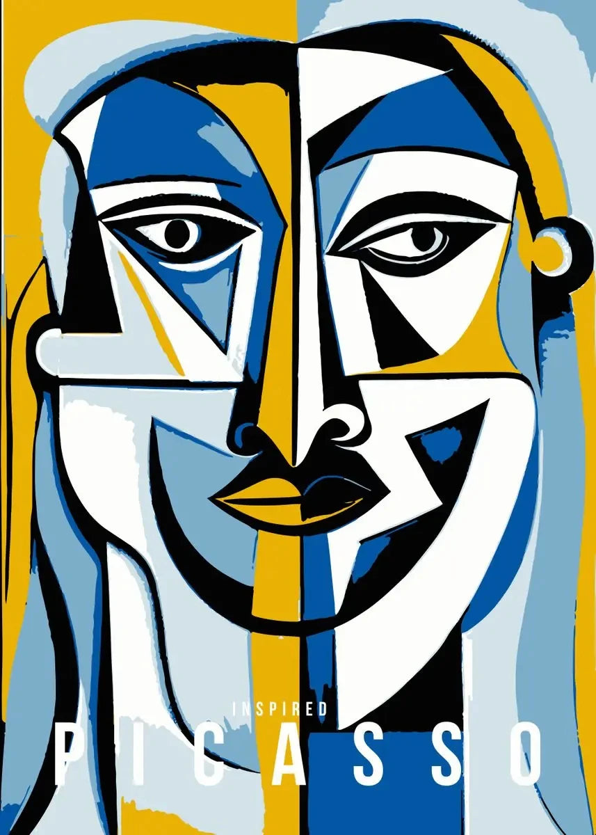 Vintage abstract Pablo Picasso artworks for interior decoration