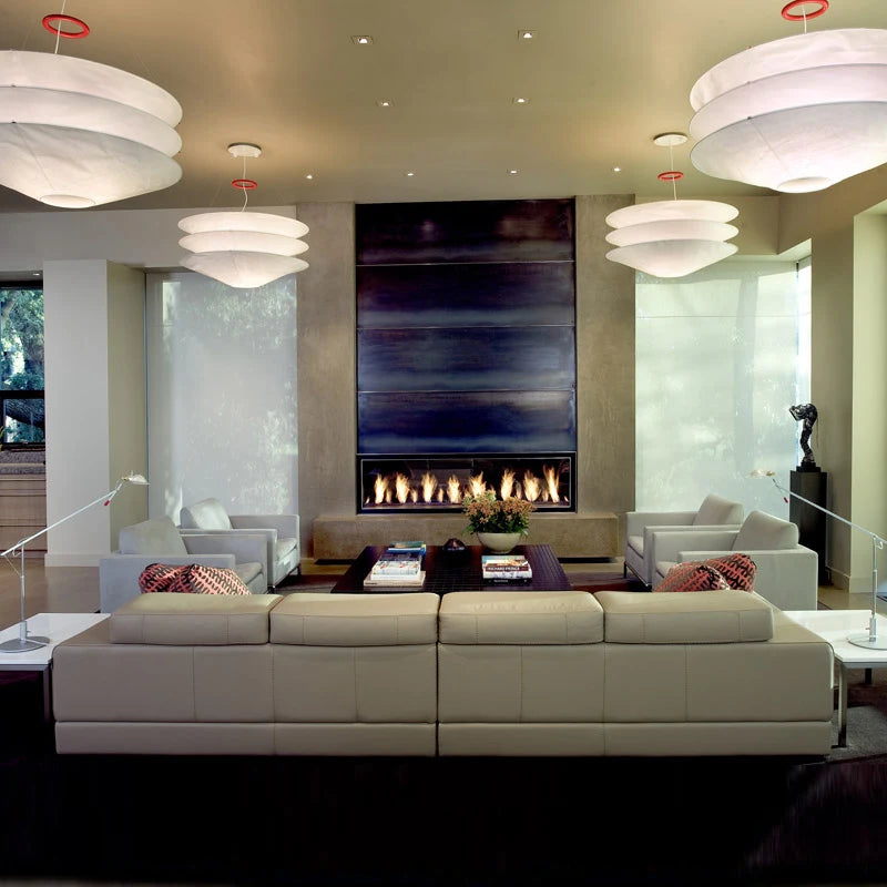 Nordic floating paper pendant light