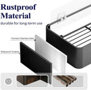 Shower Caddy - 2 Pack Rustproof Shower Organizer, Drill-Free & Quick-Dry Shower Shelf for Inside Shower with 4 Hooks
