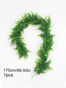 Artificial tropical plastic plants for indoor and outdoor decor