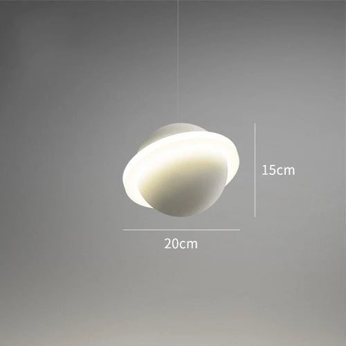 Creative modern wooden pendant light for interior decoration - vue 10 sur 11