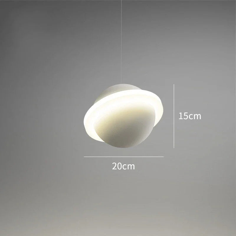 Creative modern wooden pendant light for interior decoration - vue 9 sur 11