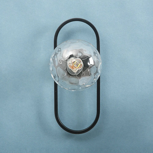 Glass LED wall light for corridor and hotel background - vue 6 sur 9