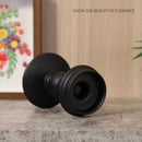 Black iron candle holder nordic style for decoration and weddings