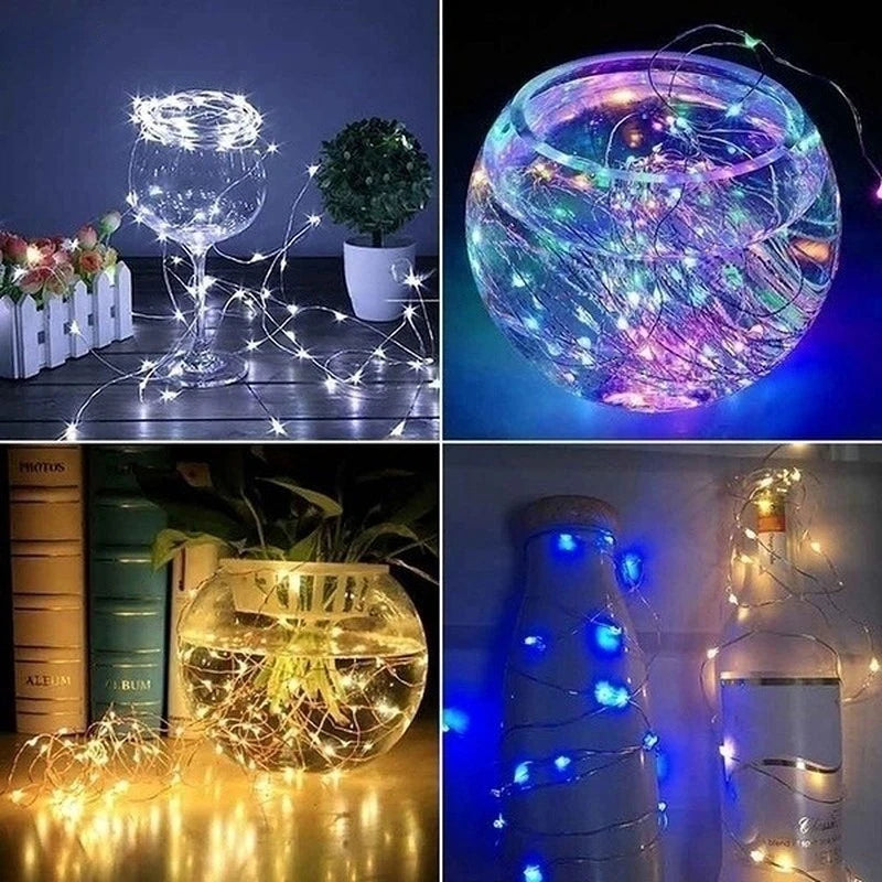 Waterproof LED string lights for party and wedding decorations - vue 6 sur 14